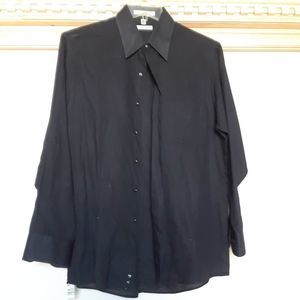 Geoffrey Beene, Black Men's Dress shirt